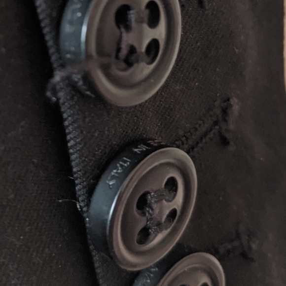 Dsquared Black Wool Blend Fitted Blazer S/M - Picture 4 of 11